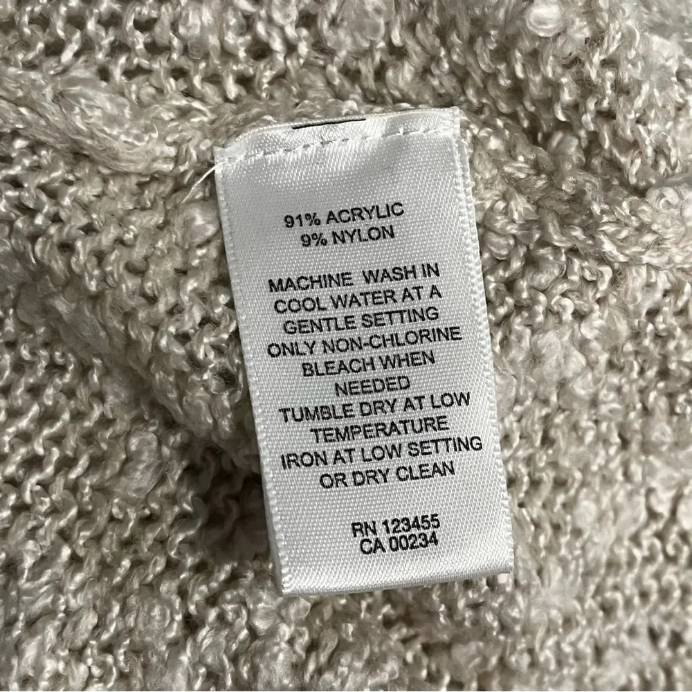 NWT Lord & Taylor Design Lab Mint Chevron Long Sleeve Lightweight Sweater Medium - Picture 8 of 8